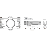 Kaneda 金田 KTL-8013V 8.0公斤 1300轉 變頻摩打 上置式洗衣機